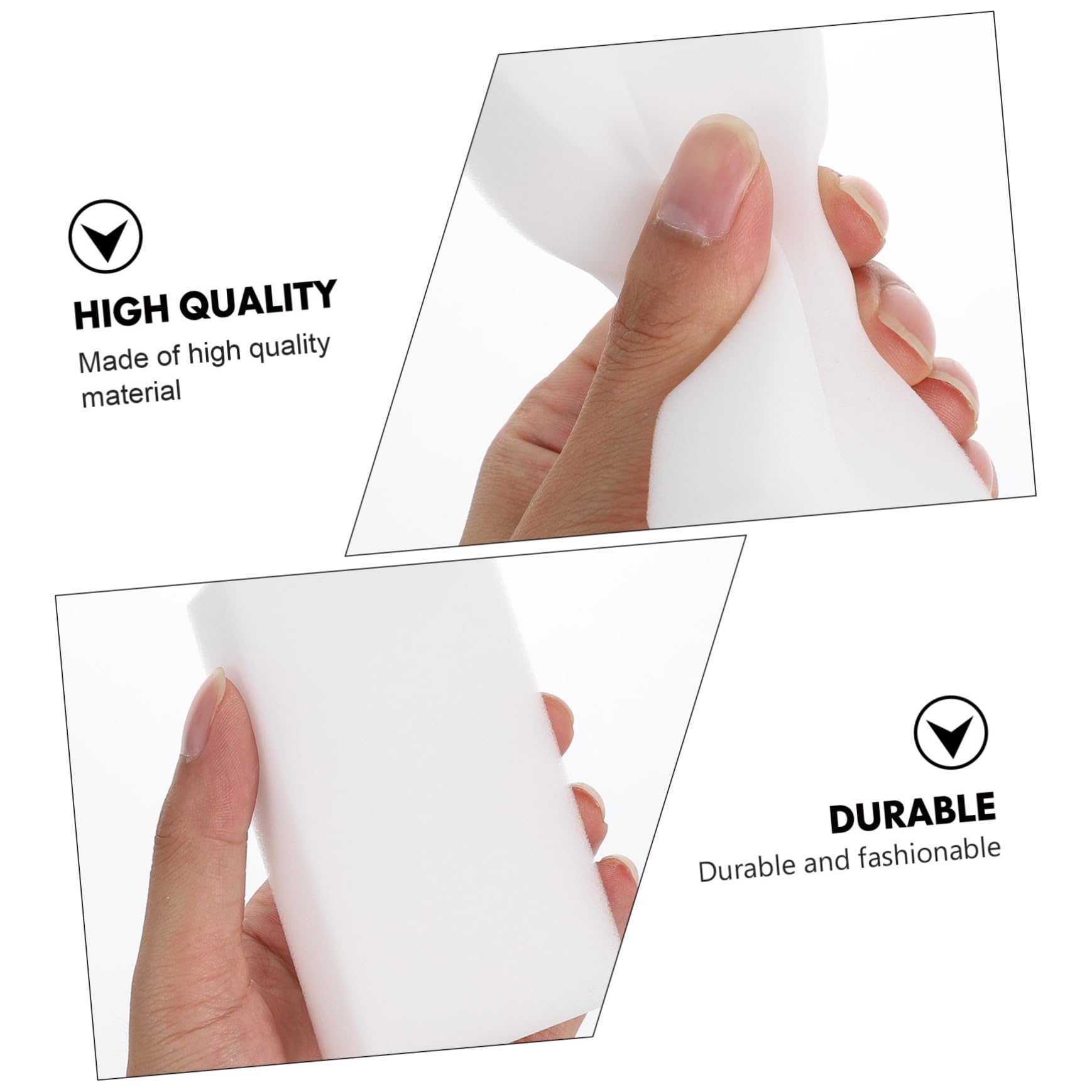 IWOWHERO DIY Felting Sponges Set High Density Sponge Blocks for Shrinkable Accessories 8pcs