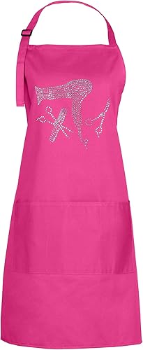 Miniatura 5 de Delantal de Plum Hill para estilista con diseño de estrás