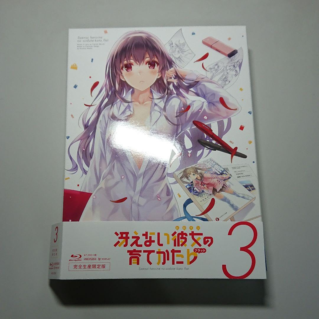(未使用･未開封品)　冴えない彼女の育てかた♭ 3(完全生産限定版) [Blu-ray] wyeba8q 冴えない彼女の育てかた♭ 3(完全生産限定版) [BLU-RAY] Amazon.