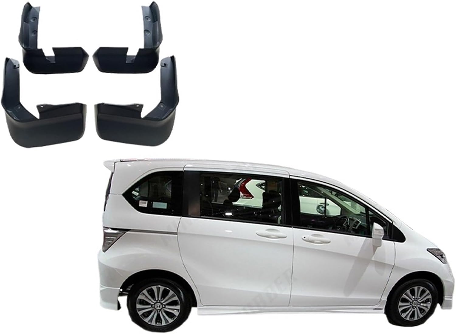 Compatible with Freed Spike2014-2016 2015 Fender Mudguard Mud Flaps Guard Splash Flap Mudguards Car Accessories