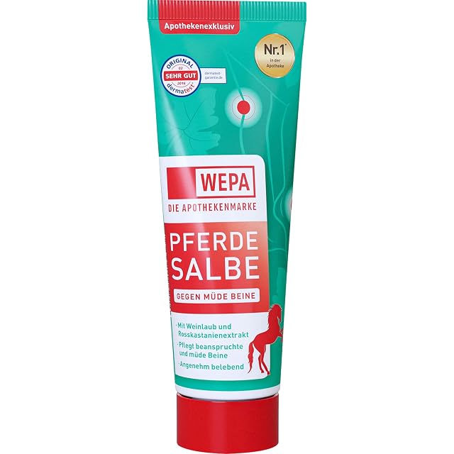 WEPA Pferdesalbe gegen müde Beine, 125 ml Ungüento