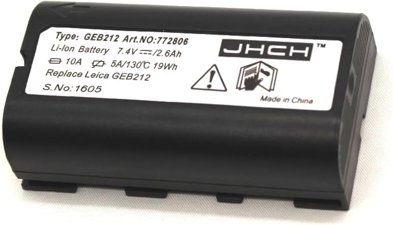 GEB212 Battery for ATX1200 RX1200 GPS1200 GRX1200 Total Station Surveying Instrument Lithium Battery