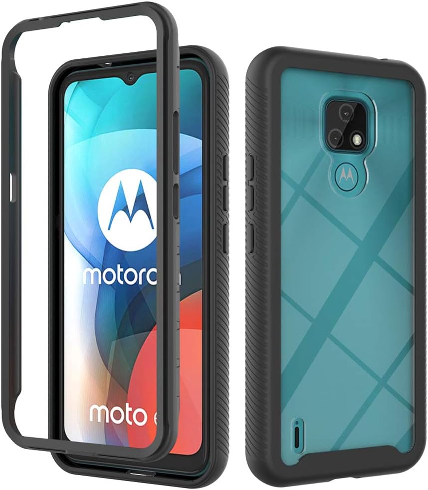 Heavy Duty Shockproof Clear TPU Caja para Moto E7 Peru Ubuy