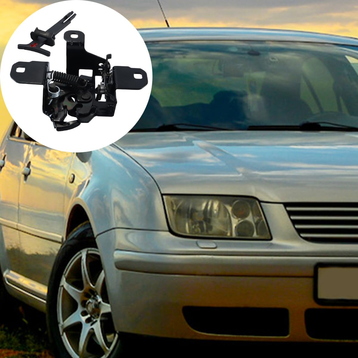 Serratura Cofano Motore Con Maniglia Di Trazione Per Bora Golf IV 1J0823509E