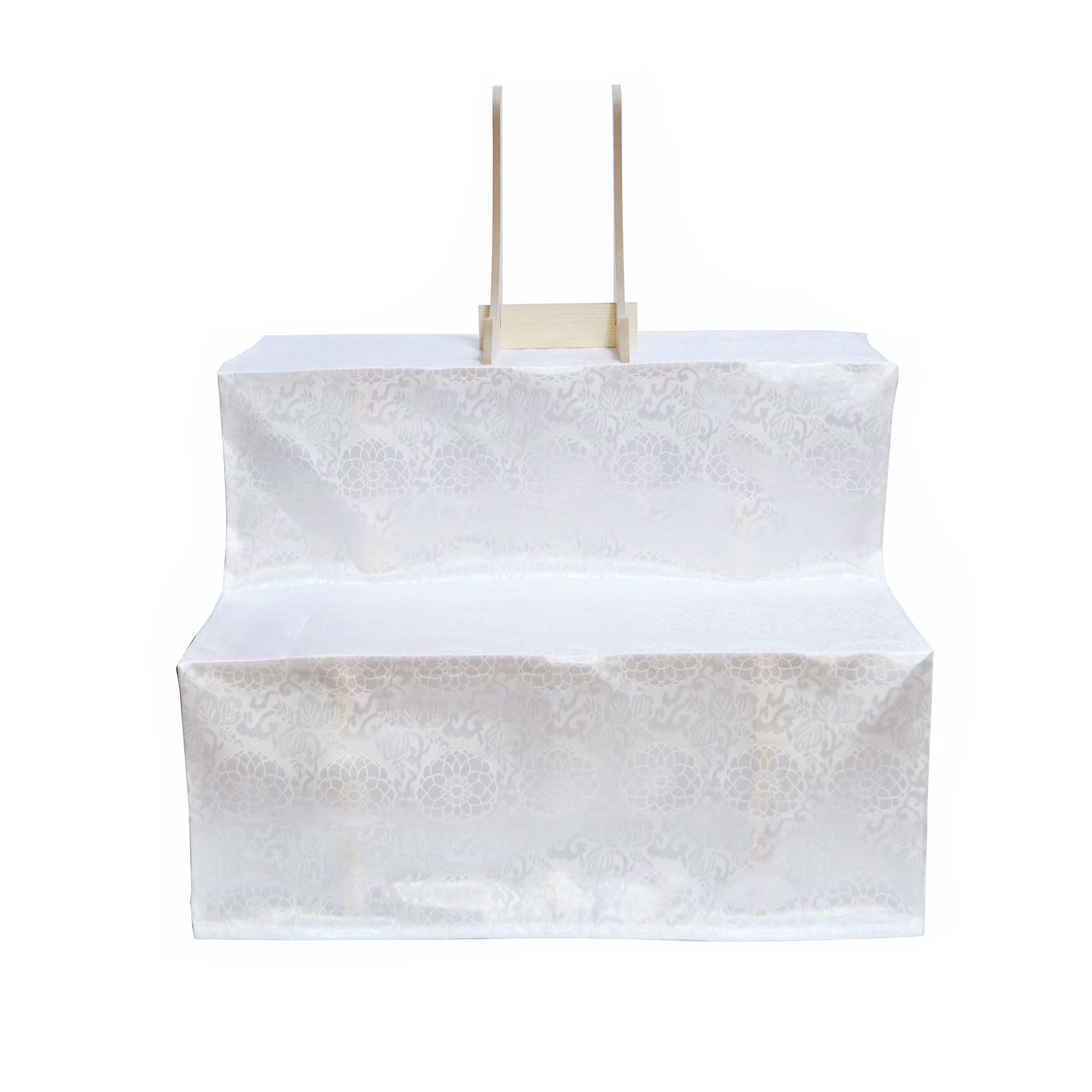 Amazon｜二段祭壇 三段祭壇 木製祭壇 2段 3段 後飾り 白布覆付 カバー