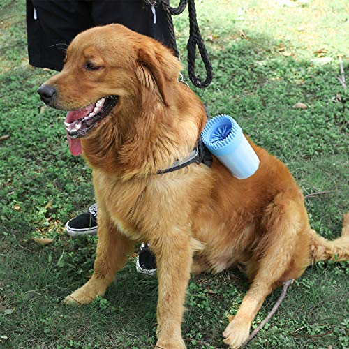 Chooseen Dog Paw Cleaner Large Dog Cleaner 2 In 1 Dog Grooming Supplies Paw Cleaner For Dog Paw Washer (No.d941034) #TOP7