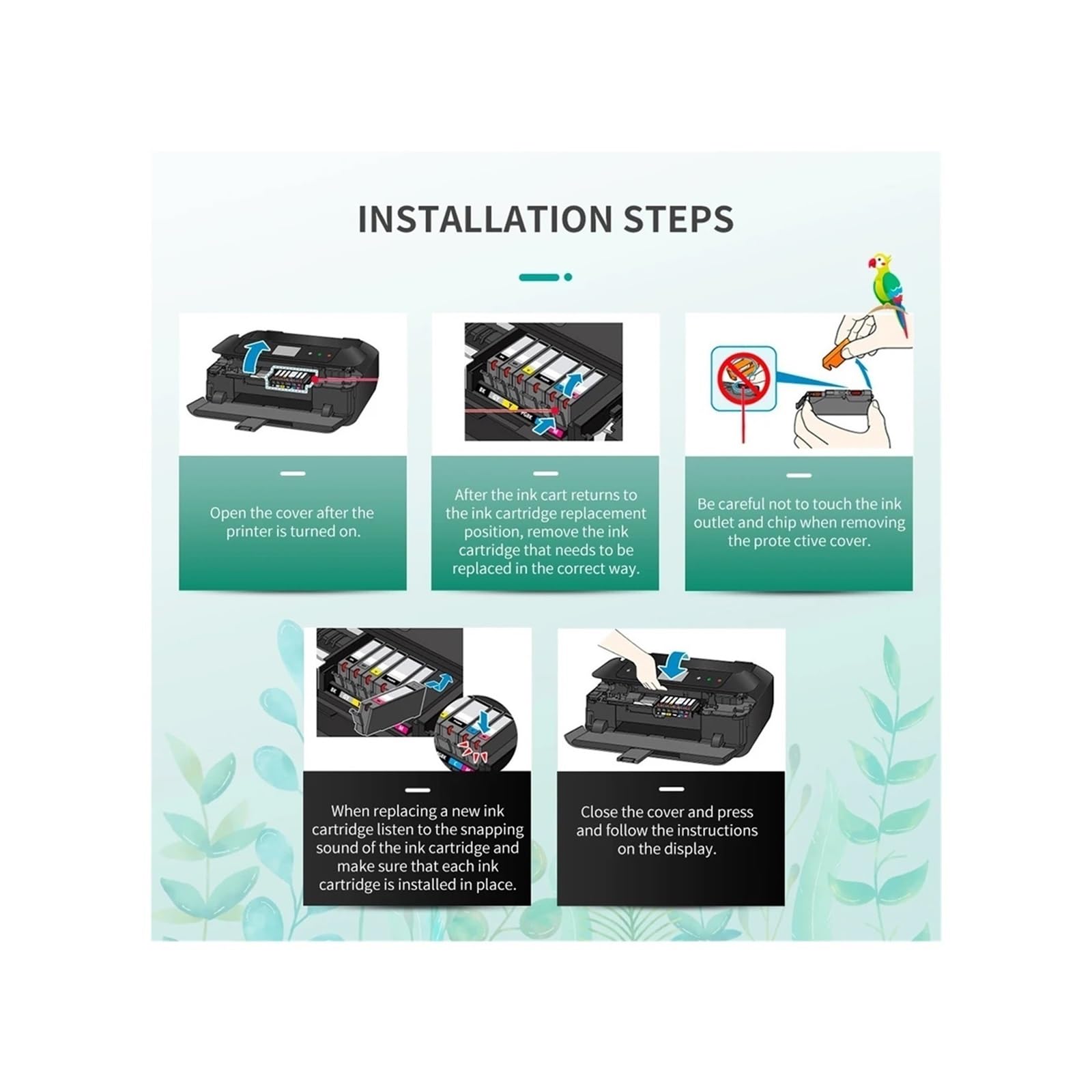 Cartucce PGI525 CLI526, compatibile con Canon, stampanti