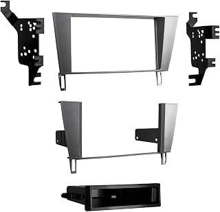 99-8161S Double DIN Dash Kit for Select 2002-2010 Lexus SC430 Vehicles (Silver)
