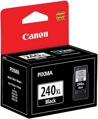 Miniatura 3 de Canon Paquete de 3 cartuchos de tinta negra PG-240XL - 0.4 fl oz