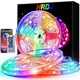 HRDJ Led Lights for Bedroom 200ft, Ultra Long Led Lights with App, 44Keys Remote Control, Led Strip