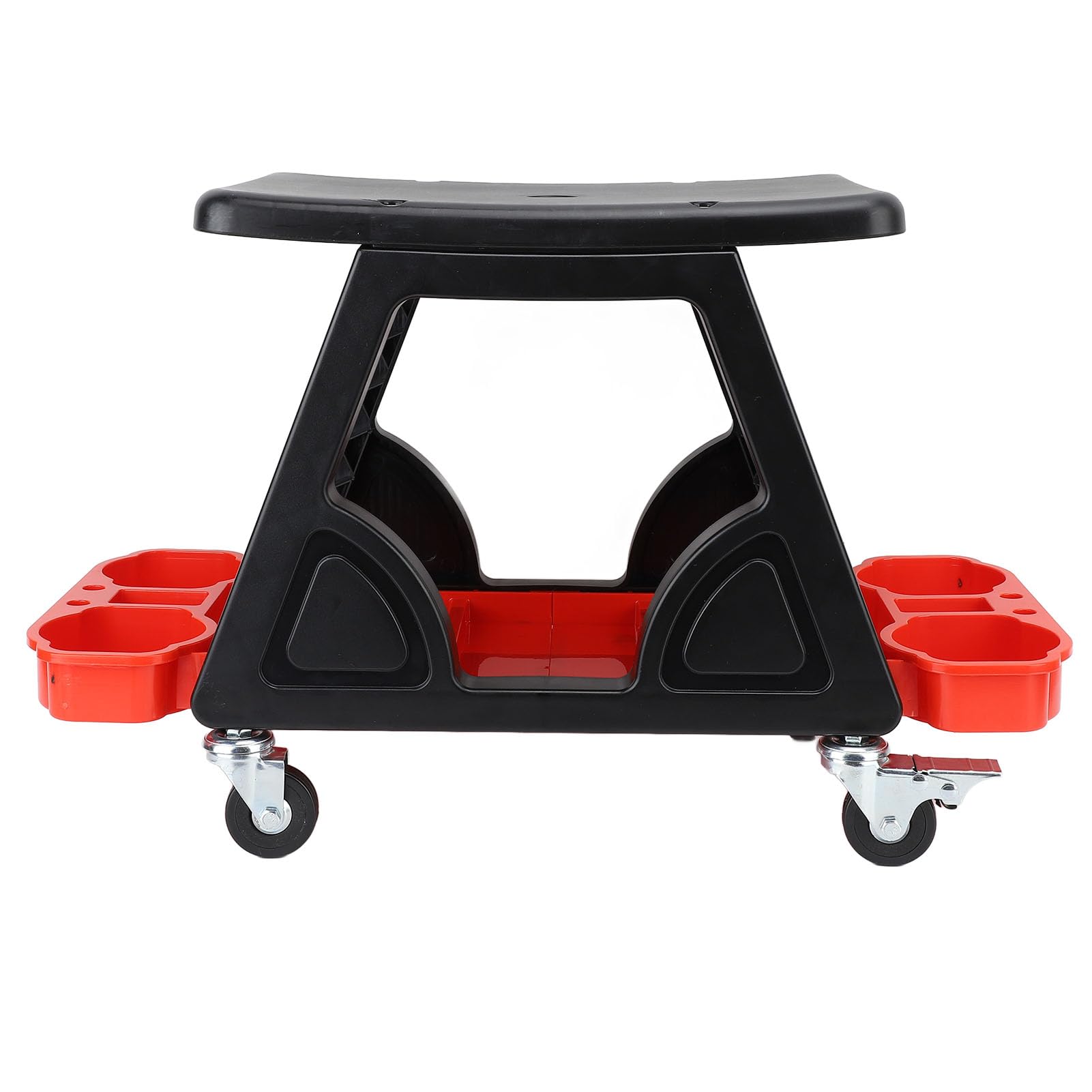 KIMISS Taburete Mecánico Versátil, Cómodo Asiento Mecánico Rodante de Garaje para Decoración de Lavado de Coches, Reparación de Automóviles, Taburete de Taller
