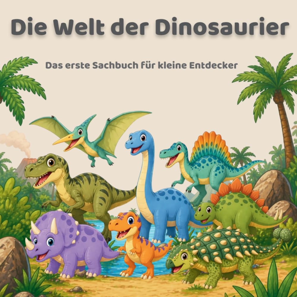 Die Welt der Dinosaurier: Das erste Sachbuch für kleine Entdecker