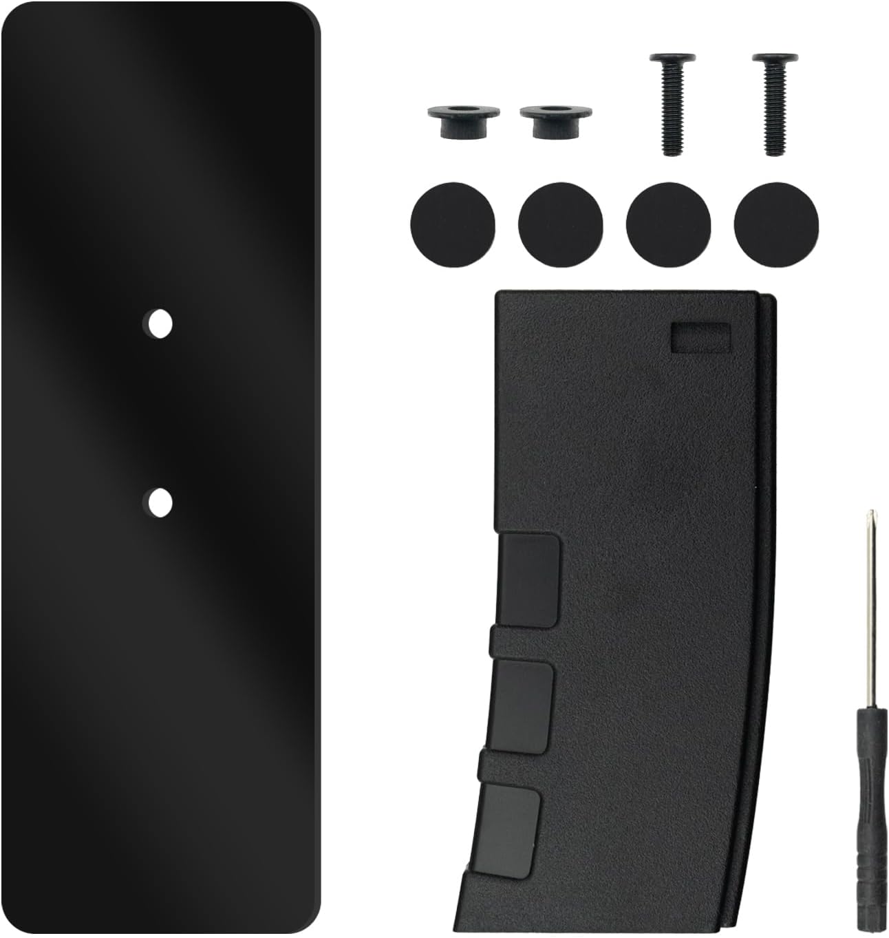 Zhongren Display Stand for AR 15/M4 Mag Mount Indoor Decoration AR 15 Style Rifle Rack for GBB/AEG/Gel/Pistol