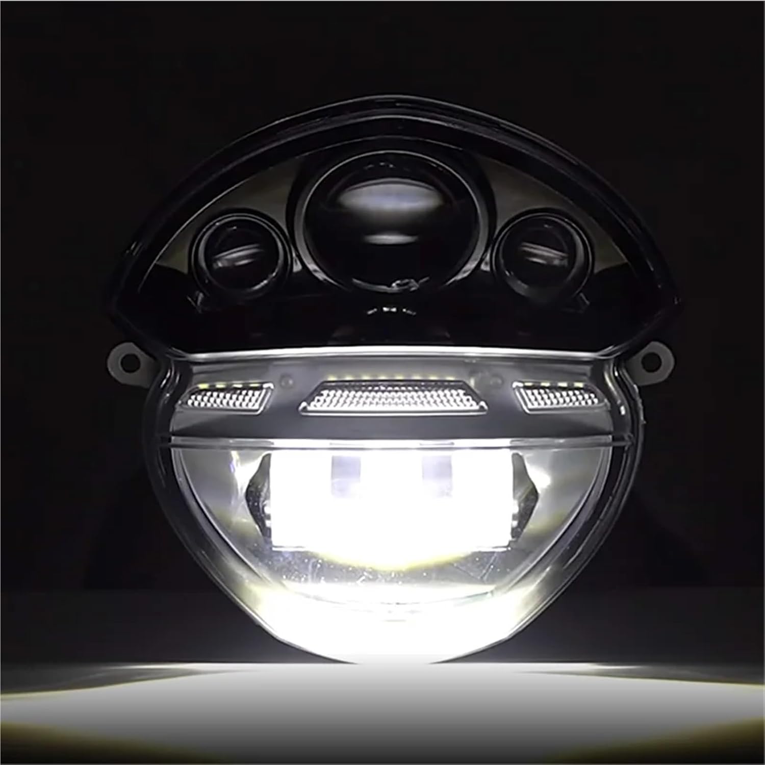 reflektor motocyklowy Dla Ducati Dla Monster 1100 1100S 2009-2010 Zestaw reflektorów LED Światło do biegania