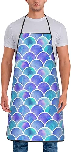 Miniatura 2 de Delantal de cocina chef taller de trabajo mujeres hombres hornear decoraciones pintura barbacoa parrilla accesorios de cocina suministros de fiesta
