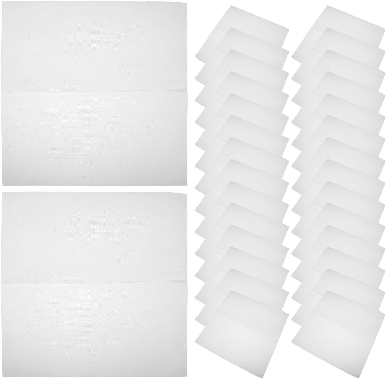 Generic 100pcs Disposable Makeup Guard Mask: Nonwoven for Clothing Stores - Fitting Room Essential Barrier Head Cover - Try On Accessory Face Mask