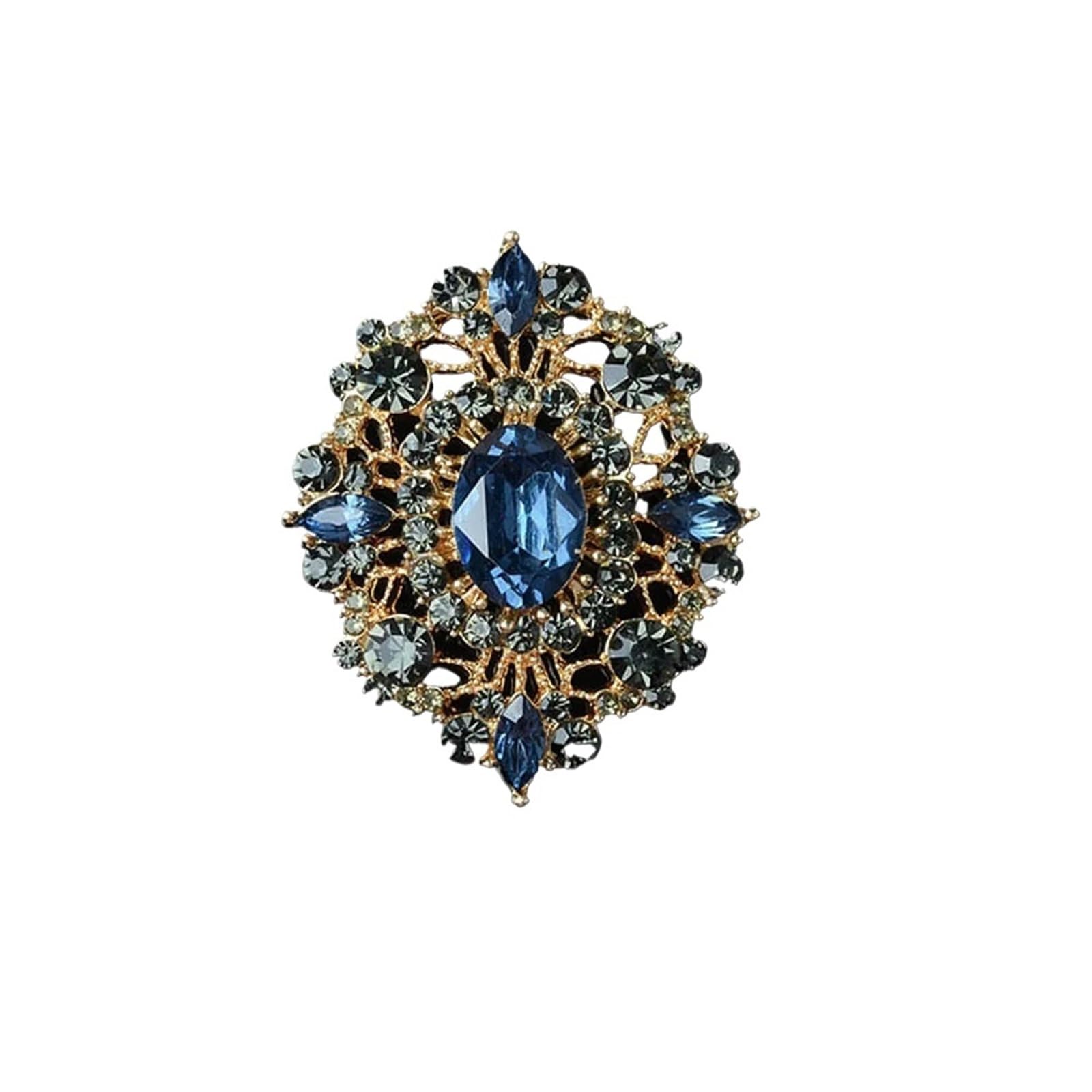 Botones joya 2 uds botones de diamantes de imitación Metal Flatback DIY decorativo for broche Pin vestido abrigo bolso insignia de aleación accesorios de boda