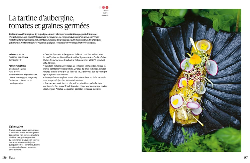 Toutes les saveurs du jardin - 22 saveurs à cultiver dans son jardin - 90 plantes comestibles - 32 recettes créatives