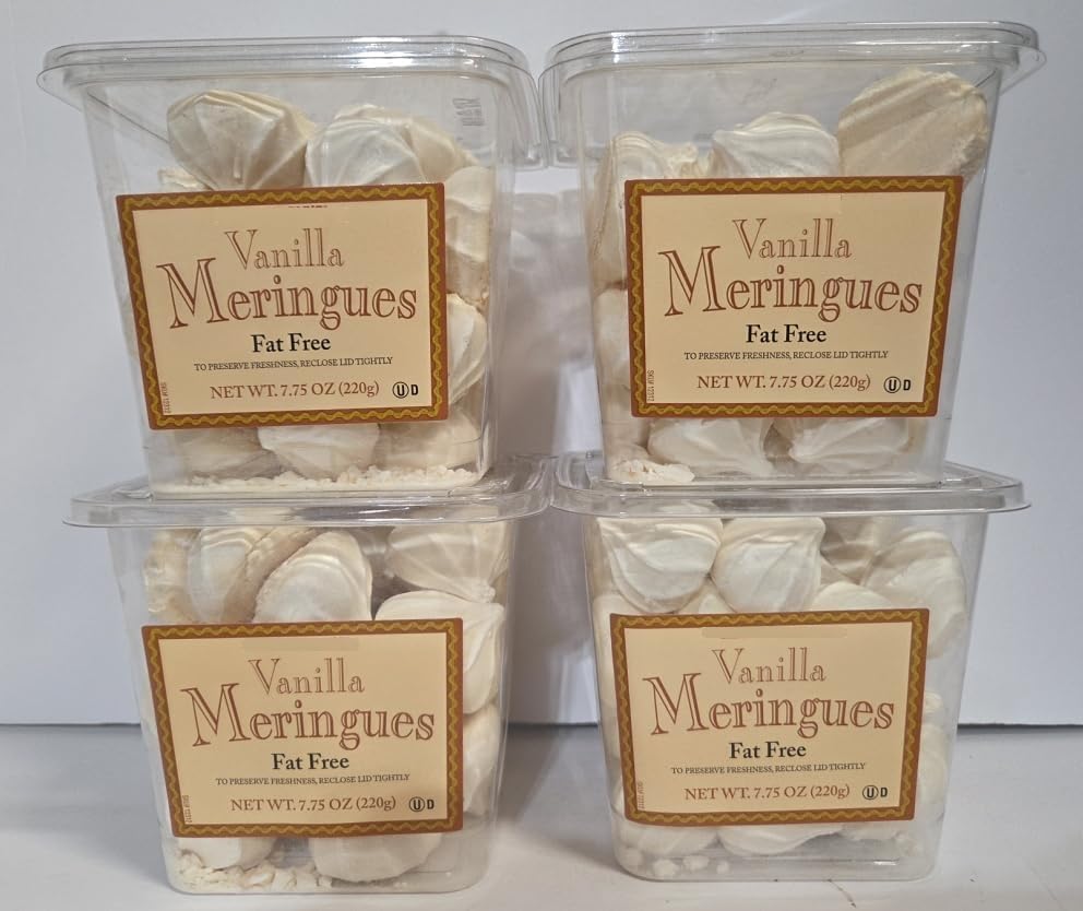 Amazon.com: Trader Joe Vanilla Meringues Gluten & Fat Free 7.75oz