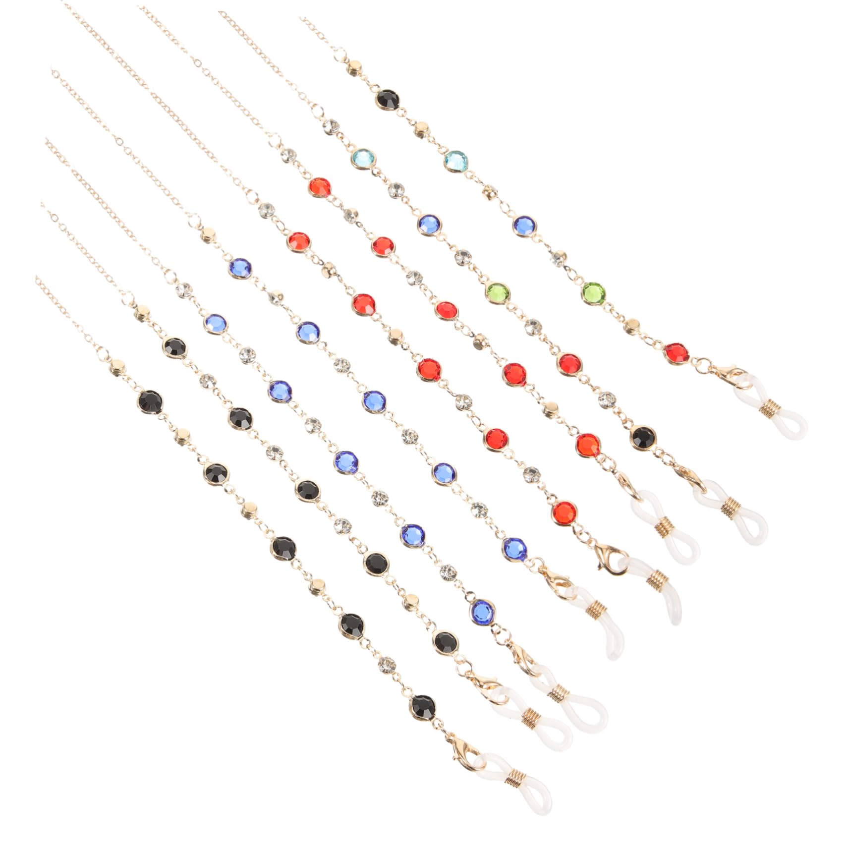 GALPADA 20pezzi Per Occhiali Fashion Colorate Cinturini Per Sole e Occhiali e Chic Mix Colori