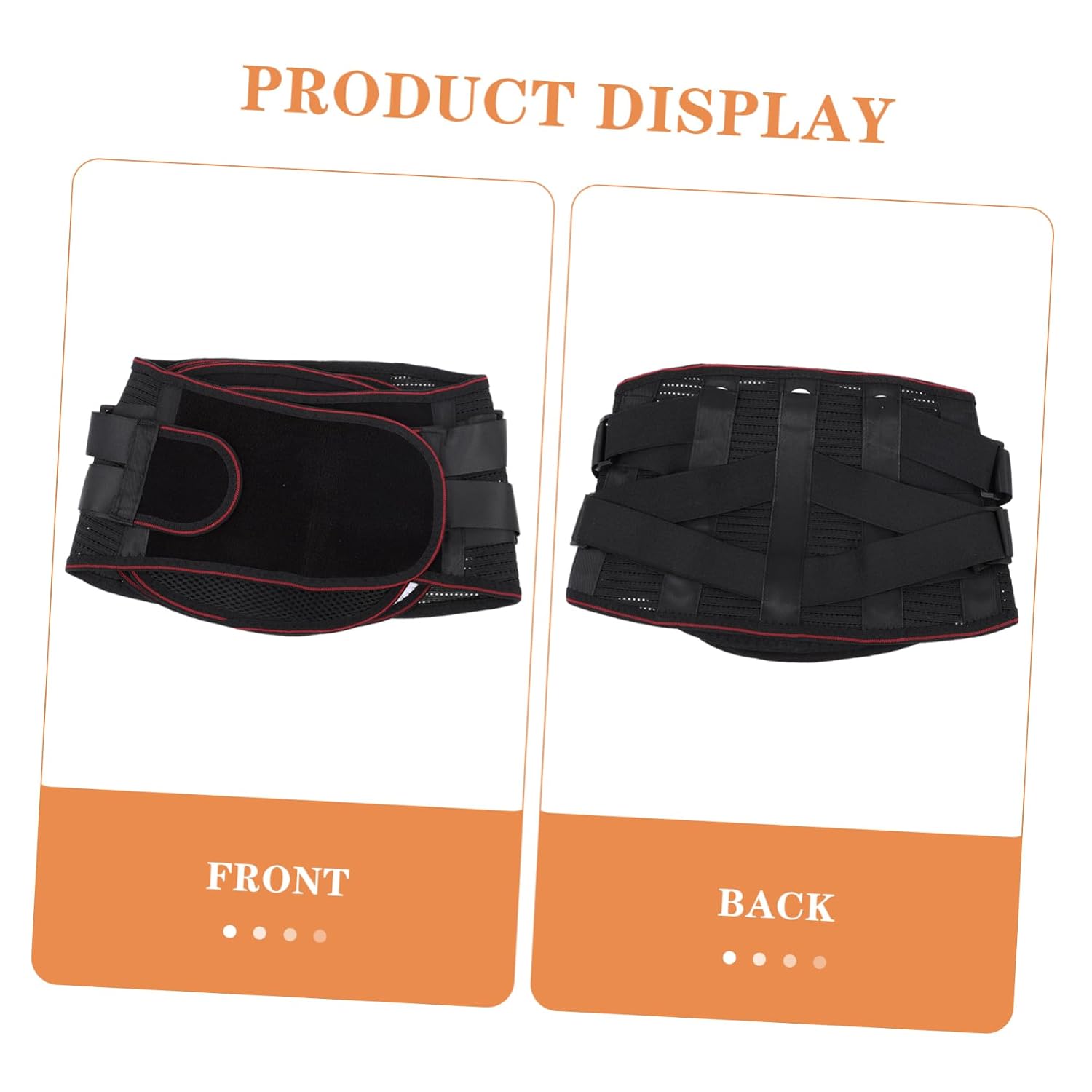 Breathable Lower Back Brace for Women Men Widened Waist Belt Back Posture Support Sports Fitness