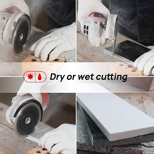 Miniatura 2 de DT-DIATOOL Hoja turbo de diamante de 5 pulgadas para cortar granito mármol hormigón piedras duras