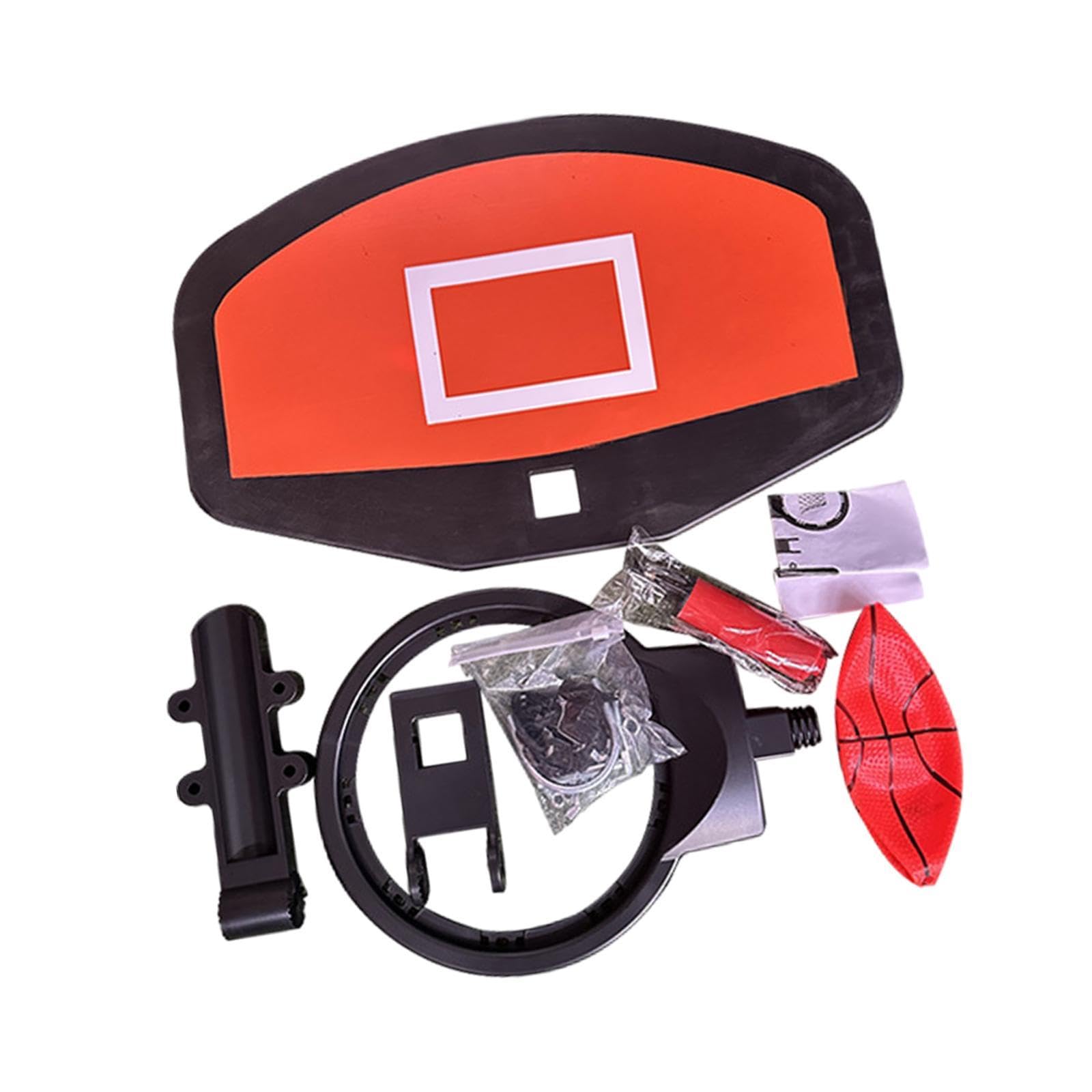 Menolana Trampoline Basketball Hoop Including Pump and Ball Trampoline Accessories