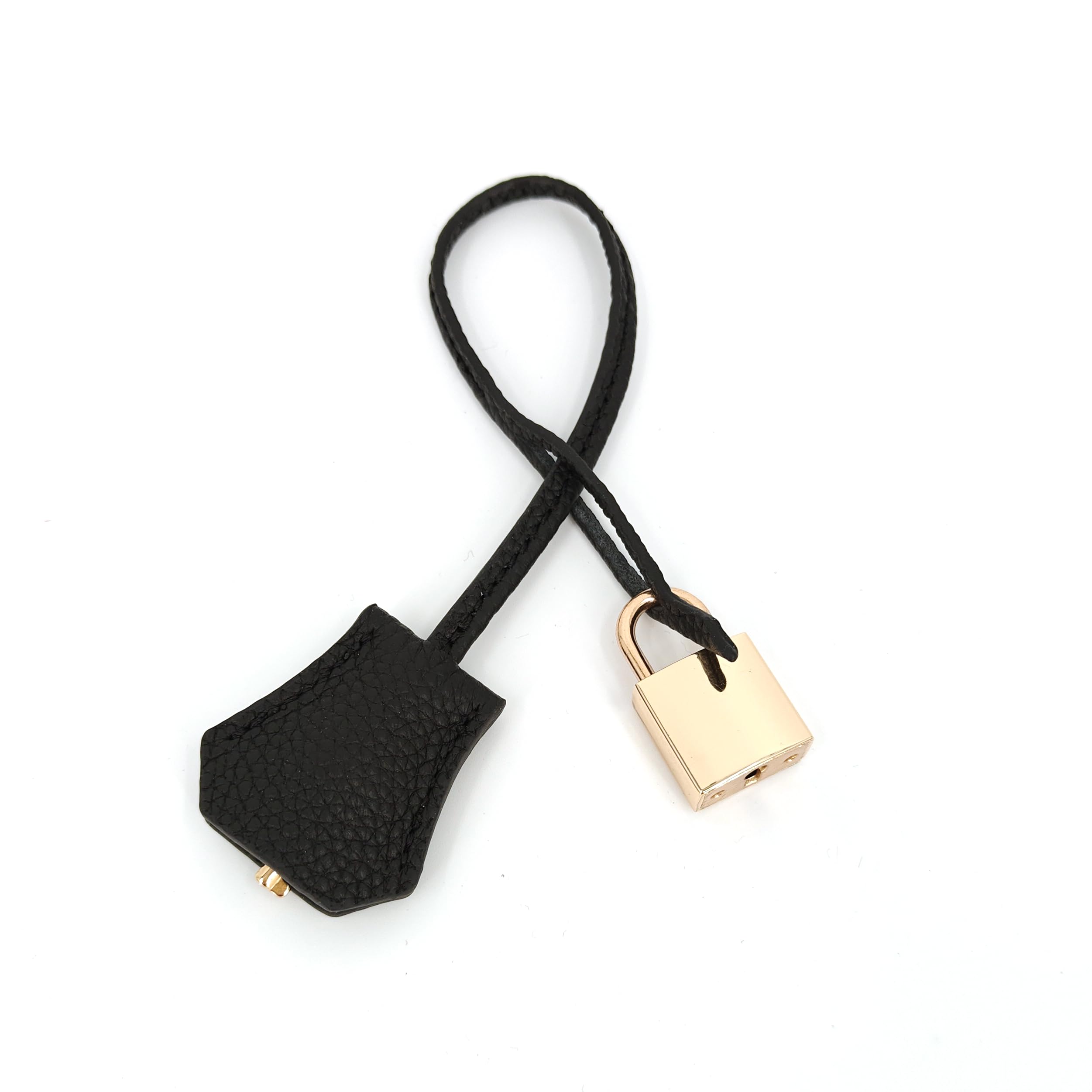 M-ioi-M Genuine Leather Key Clochette Bag Charm, Bell Key Holder