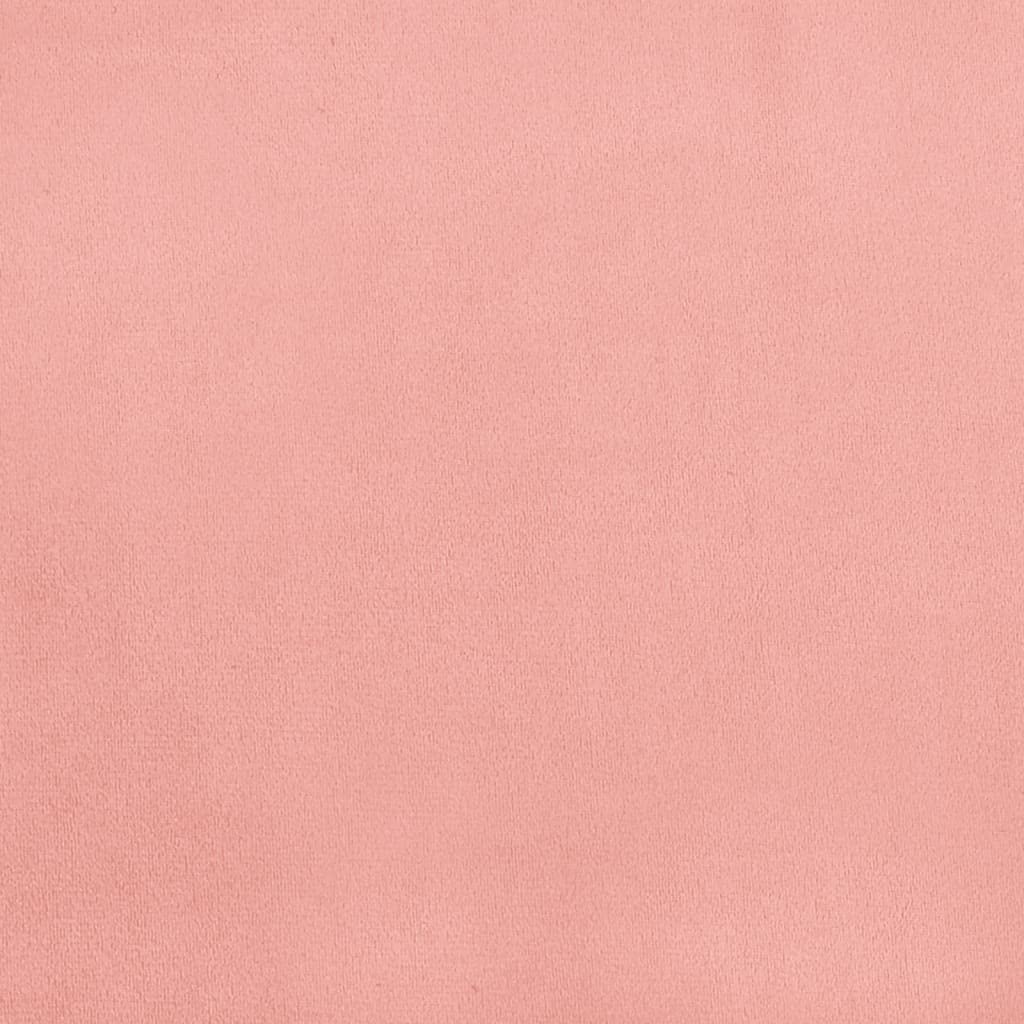 Materac kieszeniowy ze sprężynami kieszeniowymi, średni, różowy, 120 x 190 x 20 cm, aksamitny, rdzeń sprężynowy z zimną pianką i pianką memory, oddychający, ergonomiczny, do sypialni i łóżka
