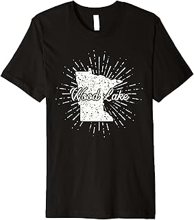 Wood Lake Minnesota MN Premium T-Shirt