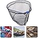 Ideal for Rock Fishing, Fishing Mesh Net with Pear Shaped Frame, Increased Cutting Water Area and Large Integrated and Folding Options (All in one)