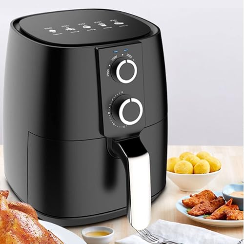Miniatura 6 de LJYLJH 1400W Air Fryer - 5 L Multi-Functional Smart Cooker with Air Fryer Basket 360 Hot Air Fryer Cooker Household Healthy Cooking Air Fryer with