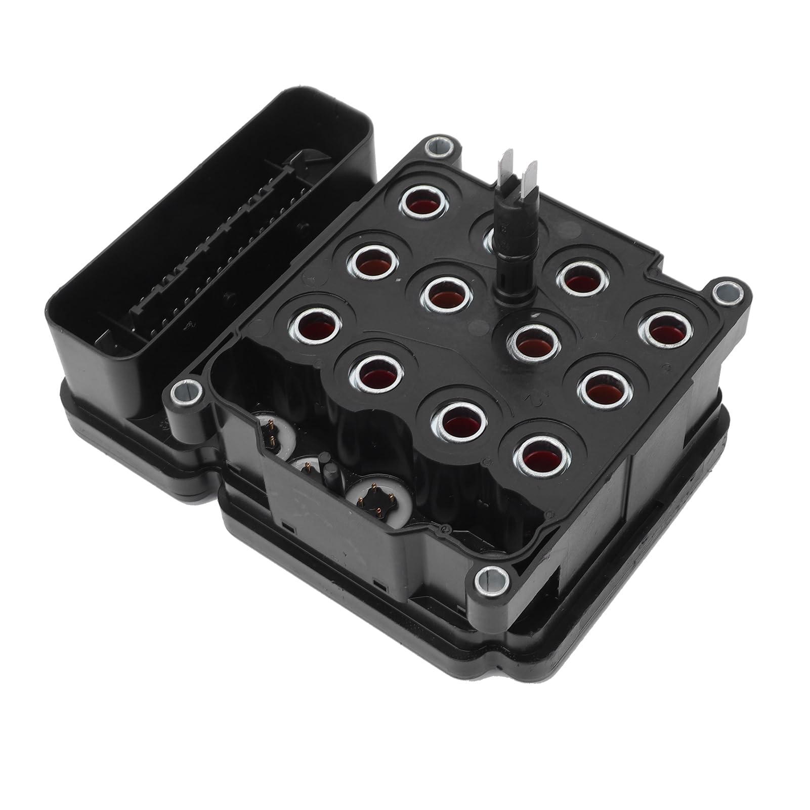 Jiawu Módulo de Freno Antibloqueo ABS, Módulo de Control de Bomba ABS de Gran Compatibilidad para MK60E, Unidad de Control con 16 Accesorios para 325i 328i 330i 335i M3 M5 M6 Z4 2006 2010