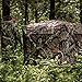 Ameristep Brickhouse Hunting Blind | 3-Person Ground Blind in Mossy Oak Break-Up Country, One Size