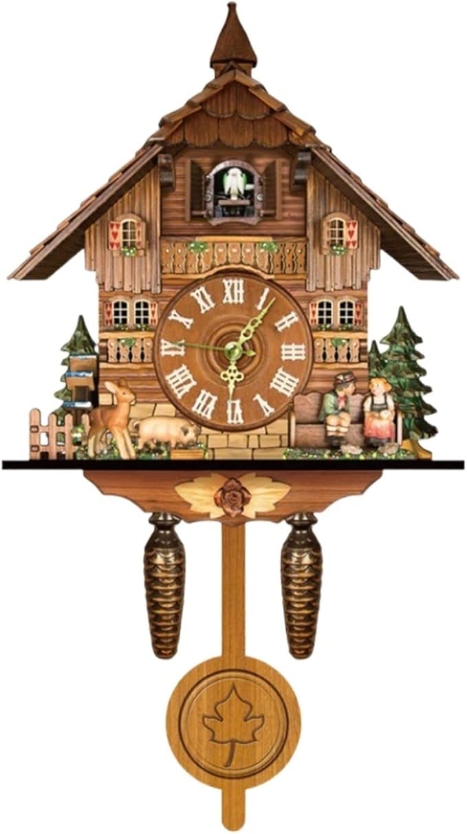 森の鍛冶屋と仲間たち オルゴールとからくり仕掛けの木彫りカッコウ