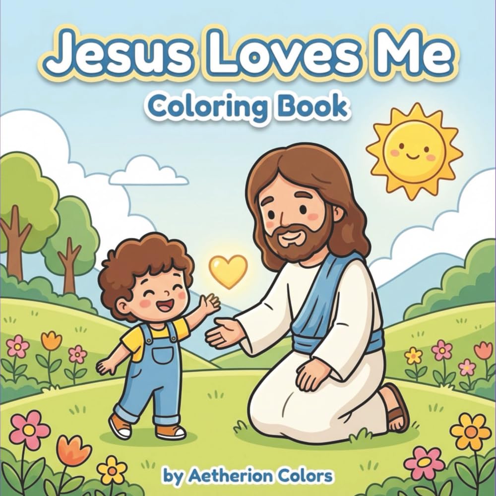 Jesus Loves Me: Coloring Book (The Little Believers Coloring Series)