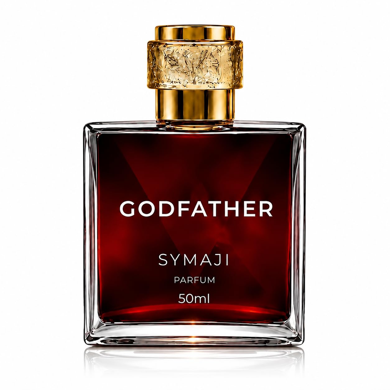 SYMAJI GODFATHER Parfum for Men 50ml | Long Lasting Woody Eau De Parfum | Intense Fragrance, Gold Accent Bottle, Deep Amber Scent, Men's Parfum, Collectible Flacon-image-14