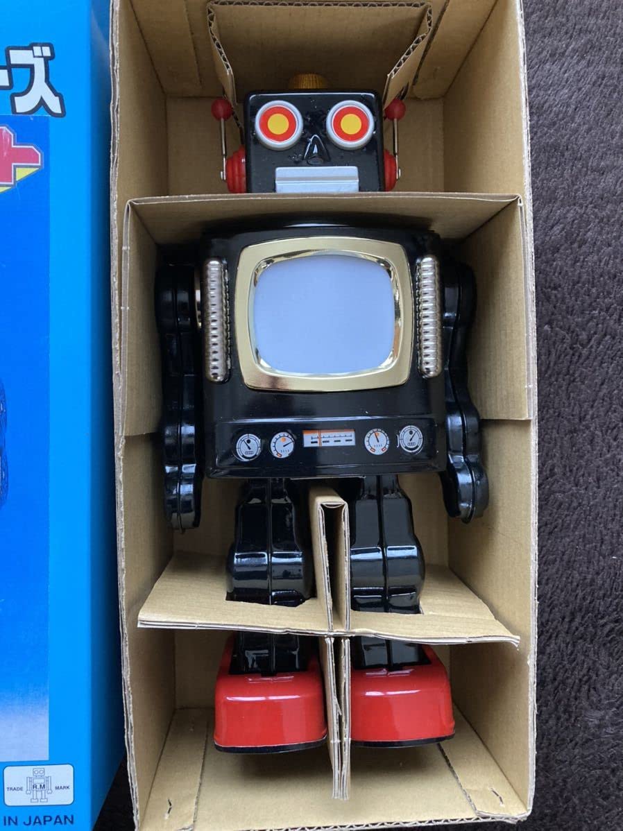 1985年製造の「ニューテレビロボット」です 1985年製造の「ニューテレビロボット」です Yahoo!オークション