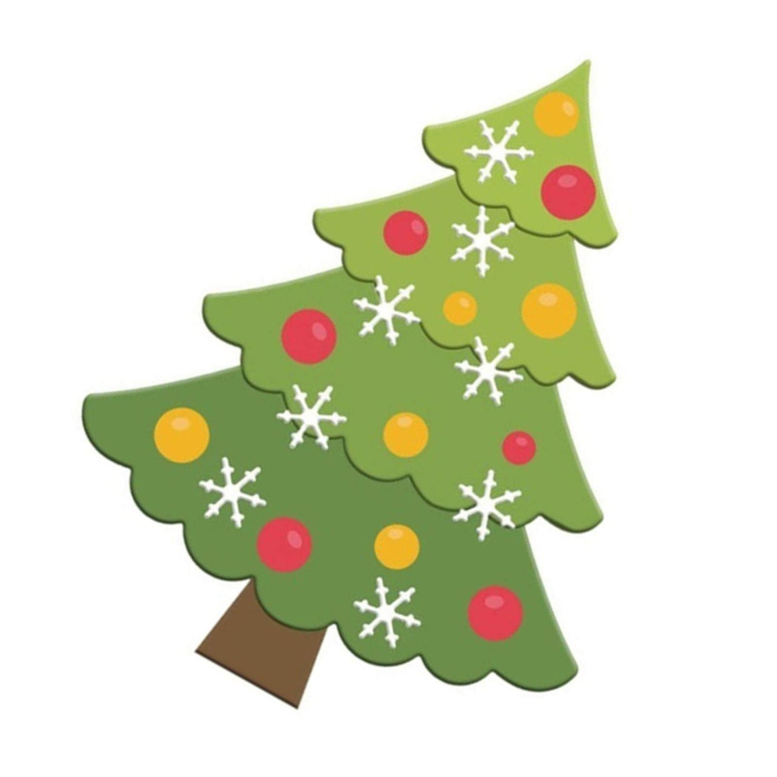 Fustelle in metallo a forma di albero di Natale per scrapbooking, album di ritagli, carta, creazione di biglietti
