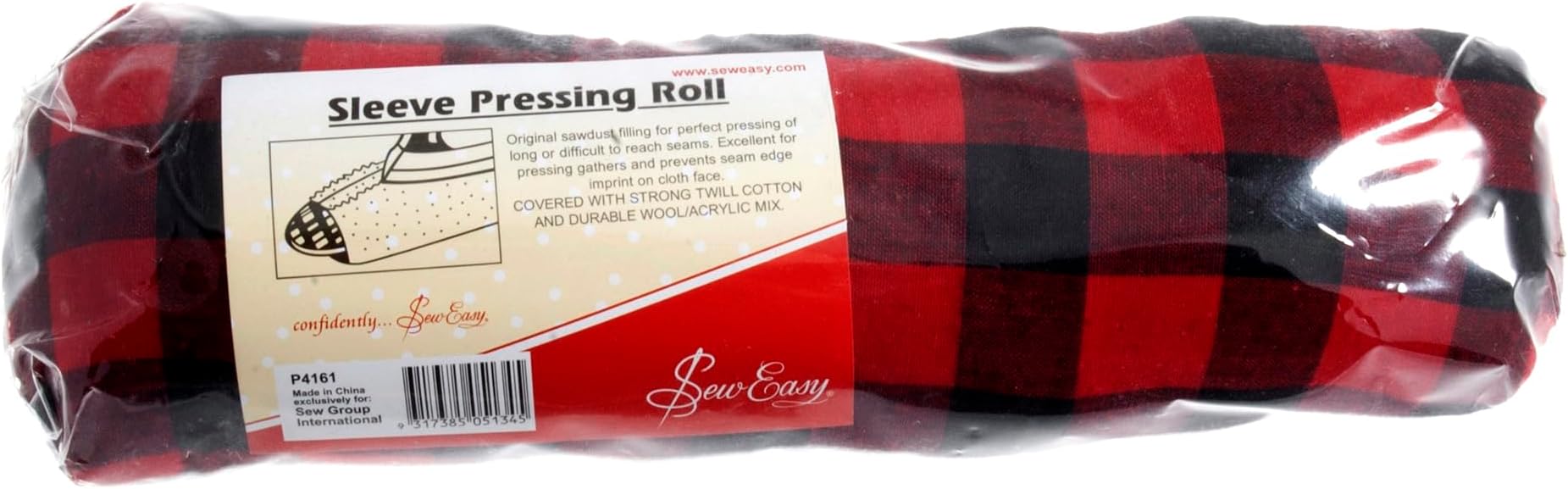 Sew Easy Tailors Sleeve Roll – Tailors Pressing Ham for Ironing Seams & Gathers for Sewing Dressmaking Tailoring