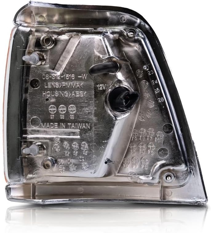 For Toyota Pickup Side Marker Light 1992 1993 1994 1995 Passenger Side 2WD w/Chrome For TO2521129