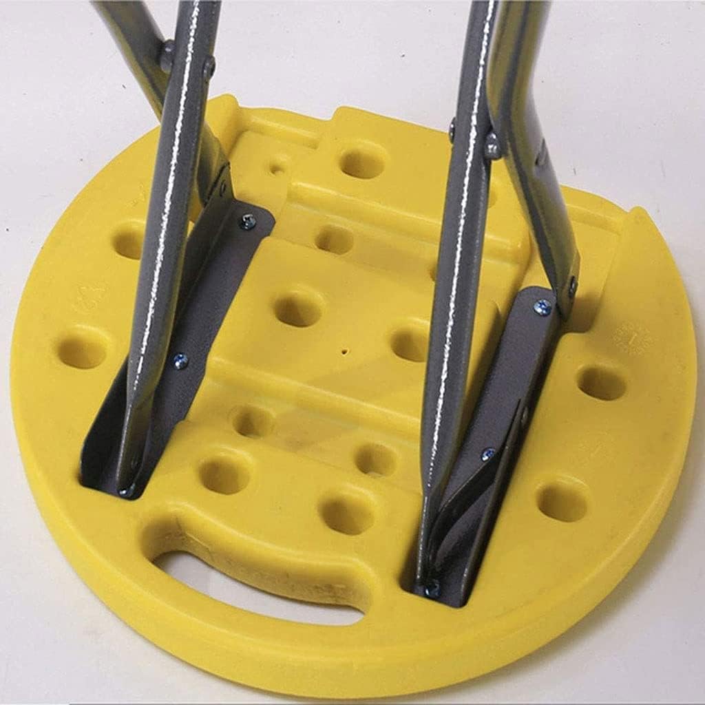 Folding Stool Plastic Small Round Office Leisure Outdoor Fishing Portable Chair