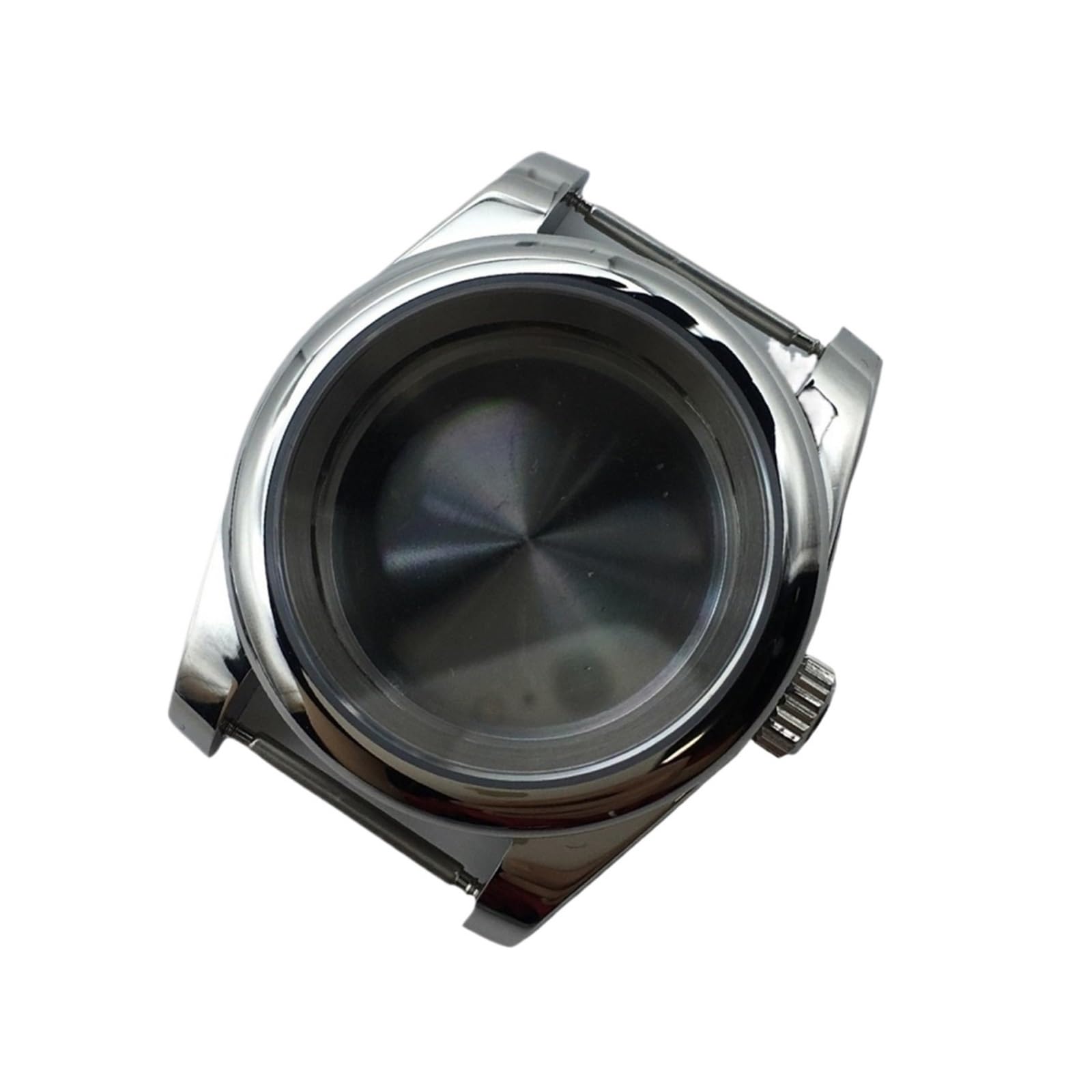 1 szt. 40 mm męski zegarek Explorer z kopertą, srebrną bransoletą jubileuszową, szkłem szafirowym do mechanizmu NH34, NH35, NH36 i NH38, tarczą 28,5