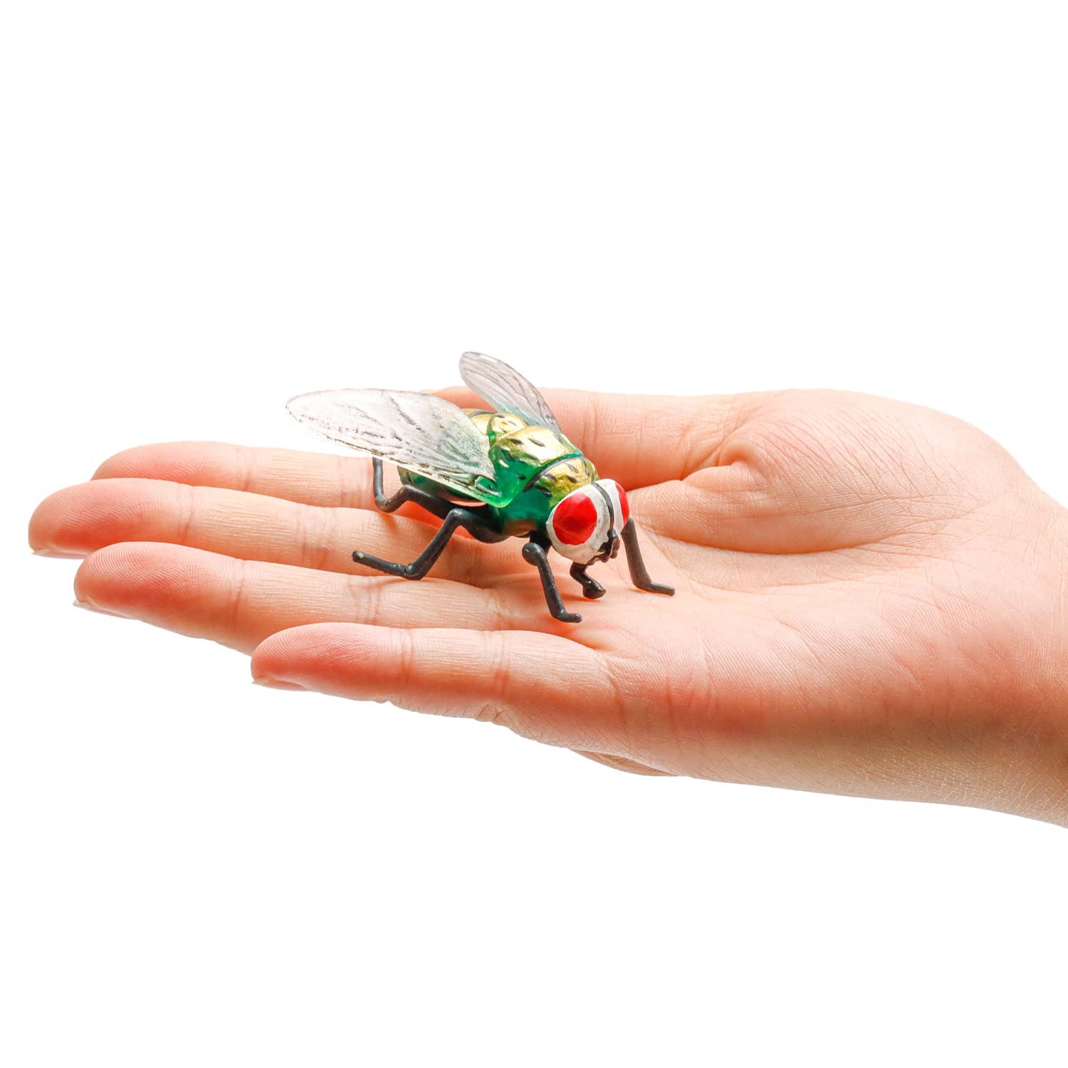 5,9 cm Kunststoff-Fliegenfigur, realistische groe Fliegenfigur, knstliche  Fliegen, Neuheit, Tierfigur, Modell fr April, Halloween, Weihnachten,  Geburtstag, Geschenk, 3 Stck: Amazon.de: Spielzeug