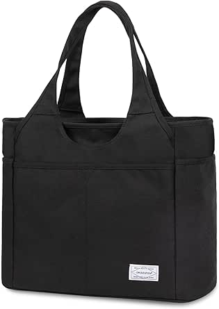 Bolso Mano Casual Bolso Cruzado De Lona Para Mujer - Múltiples Bolsillos Y Ajustable Bolso Mano Asa Superior