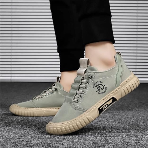 Mode Casual Shoeleisure Sneakers Wandelen Heren Lente en Ademend Hoge Top Trendy Veelzijdige Lederen Antislip En Vuil Platte Casual Schoenen Maat 14 Schoenen Mannen Casual, Zwart, 39.5 EU Mode Casual Shoeleisure Sneakers Wandelen Heren Lente en Ademend Hoge Top Trendy Veelzijdige Lederen Antislip En Vuil Platte Casual Schoenen Maat 14 Schoenen Mannen Casual, Zwart, 39.5 EU