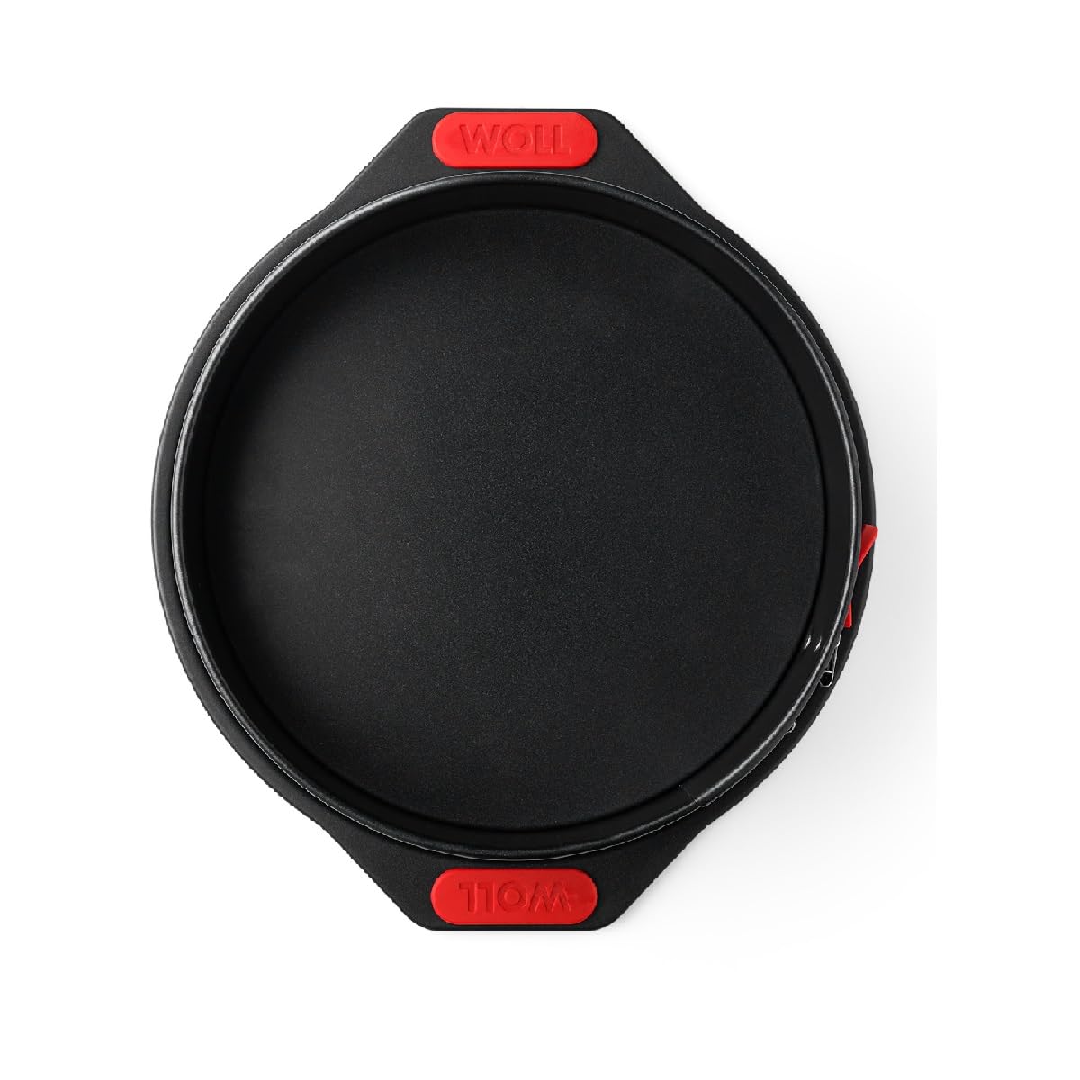 Woll – Bakeware moule à charnière Ø 15 cm – fond étanche, antiadhésif, poignées en silicone – sans PFAS – acier aluminisé – jusqu’à 230 °C – noir