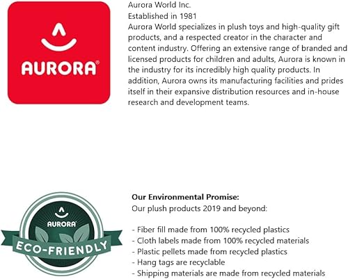 Miniatura 9 de Aurora Tubbie Wubbie - Vaca de 12 pulgadas con cerdo de 12 pulgadas paquete de felpa de Farm Friends juego de 2 animales de peluche esponjosos súper