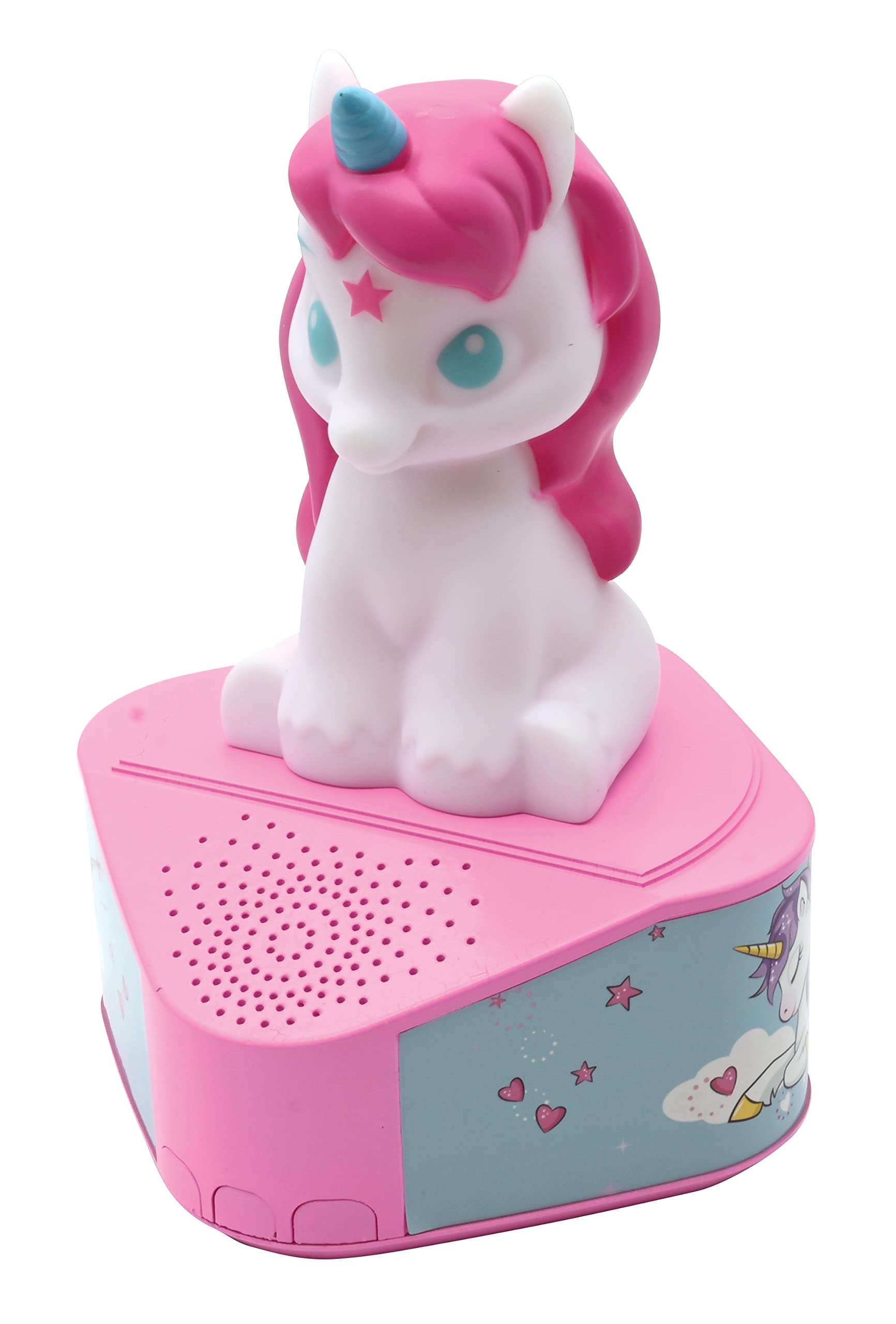 Lexibook Einhorn-Lautsprecher – Leuchtfigur – Bluetooth 5.0, USB-C/USB-A