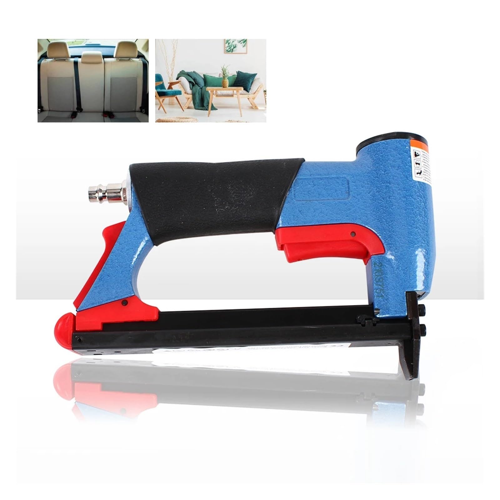 Clavadora neumática, Grapadora Neumática De Aire 8016, Grapadora Fina For Muebles, Herramienta Neumática Eléctrica,para trabajar la madera